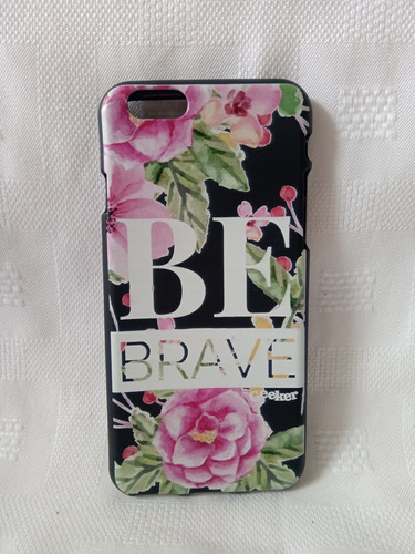 Funda Para Celular iPhone 6 S Usada De Plástico Rígida Flor