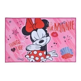 Bajada De Cama Minnie Cute / Alfombra De Cama / 56x90cm