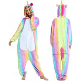 Pijama Disfraz Polar Para Adultos Diseño De Unicornio