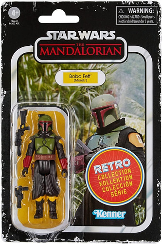 Star Wars Mandalorian Vintage Retro Collection Boba Fett