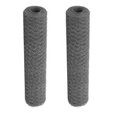 2 Mallas Gallinera Hexagonal (1.5 M, C-20, Ab-50 Mm, L-45 M)