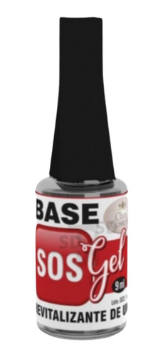 Base Gel S.o.s (pós Unha Gel/fibra) Clara Cosmetik 9ml