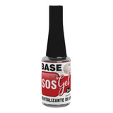 Base Gel S.o.s (pós Unha Gel/fibra) Clara Cosmetik 9ml