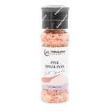 Sal Rosa Del Himalaya En Molinillo Recargable - 8 Oz De Sal 