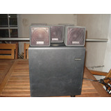 Conjunto 5.1 Subwoofer Activo Y 5 Bafles Cambridge Excelente