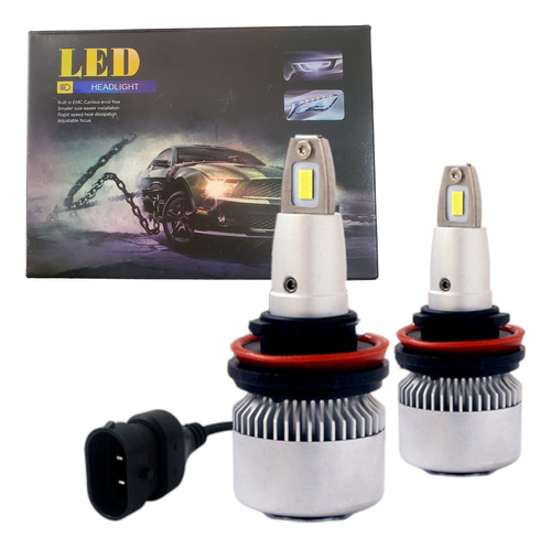  Kit Led R4-h7 Para Lupas 80w 8000lm