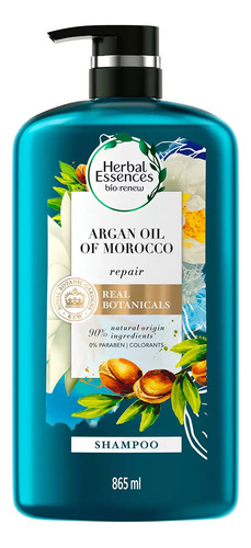 1 Shampoo Herbal Essences Con Aceite Argan De Morocco 865 Ml