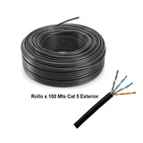 Cable Utp Cat 6 Exterior 100 Metros 