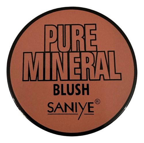 Rubor Blush Saniye Larga Duracion Pure Mineral 1 Pieza Polvo
