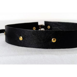 Gargantilla Gótico Retro Collar Choker Bijou Black Leather G