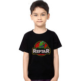 Playera Reptar, Jurassic Park, Rugrats Para Niño O Niña.