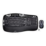 Logitech Mk550 Combo De Teclado Inalámbrico Wave K350 Y Mo.