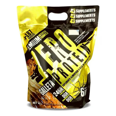 43 Proteina Zero Hidrolizada 6 Kg Galleta 43 Supplements Galleta | Meses sin interés