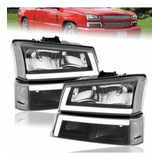 Faros Led Silverado 1500 2500 3500 2003 2004 A 2007