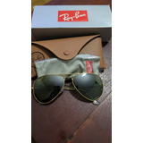 Rayban Aviator Verde Y Dorado. Unico, Orb3016 - Luxottica