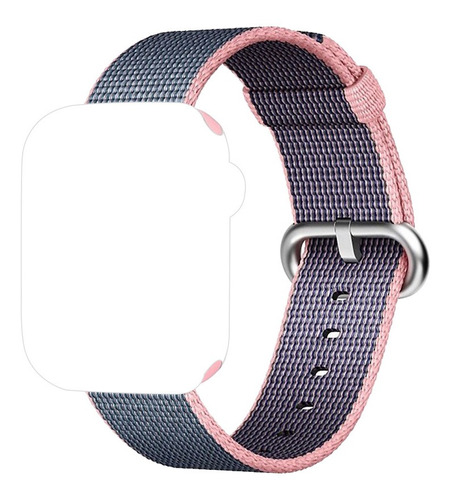 Pulseira Nylon Para Apple Watch 42mm 38mm 40mm 44mm + Brinde