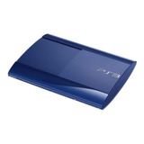 Sony Playstation 3 Super Slim 250gb Standard Color Azurite Blue