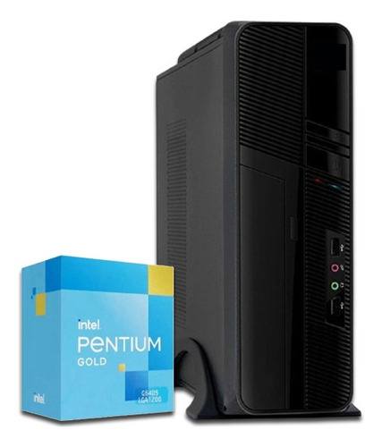 Mini Pc Slim Armado | Intel G6400 + H410 + Ram 8gb + Ssd 240