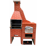 Churrasqueira 65cm Media E Forno De Pizza ´´napoly´´