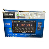 Steelpro Autoestereo Pantalla Tactil 7  Xzr-072 Caja Dañada 