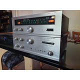 Amplificador Y Radio Kenwood-trío Chiquibun Audio Vintage 