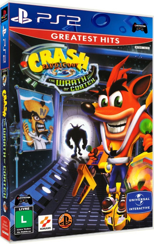 Crash Bandicoot The Wrath Of Cortex P/ Ps2 Slim Bloqueado