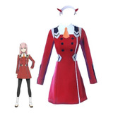 Cosplay Zero Two Darling In The Franxx Sob Encomenda 2 Peças