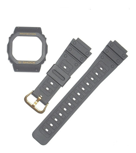 Capa + Pulseira Casio G-shock Dw-5600 Dw-5200 Dw-5000 Ouro