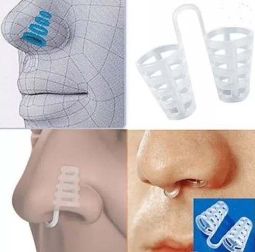 Dilatador Nasal Conico Silicona- Antironquido- Tamaño S-m-l