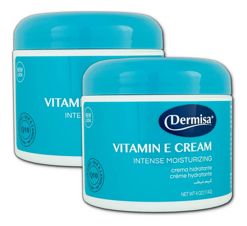 Dermisa Crema De Vitamina E | Hidratante Intenso Para Piel S