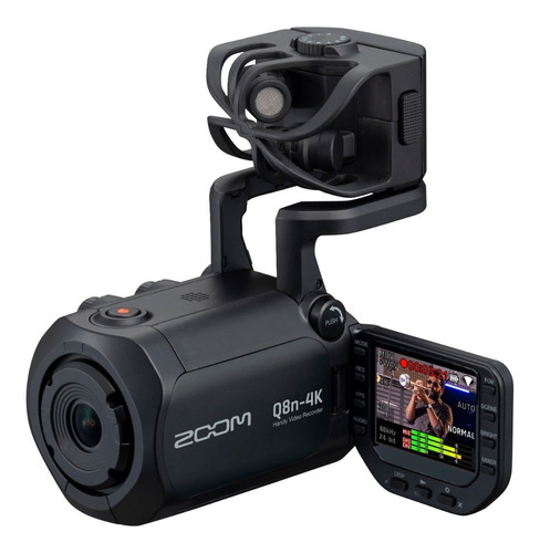 Zoom Q8n-4k Cámara De Video 4k Con Audio Profesional