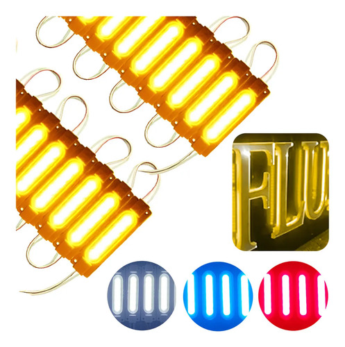 40 Módulos Led Ip65 Multicolor Reforzados M