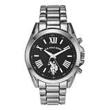 Reloj Mujer U.s. Pol Usc40436az Cuarzo Pulso Negro Just Watc