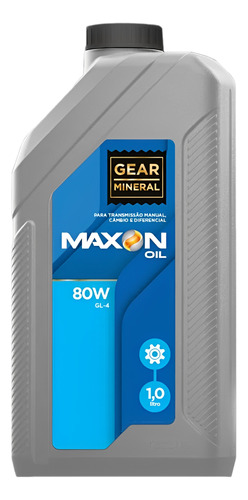 Óleo Lubrificante Caixa Câmbio Sae 80w Gl4 Latrde0077 Maxon