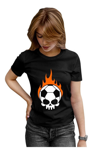 Playera Negra Deporte Futbol Americano Personalizada