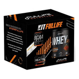 Combo Full Life - Whey + Creatina + Bcaa Grátis Coqueteleira