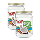 Kit 2 - Óleo De Coco Extravirgem Premium 500ml - Cocoshow