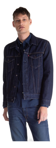 Jaqueta Jeans Levi's® The Trucker Escura - 723340134