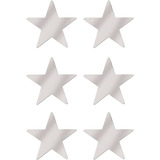 Beistle S50998saz6  6 Piezas Jumbo Foil Star Cutouts  20   P