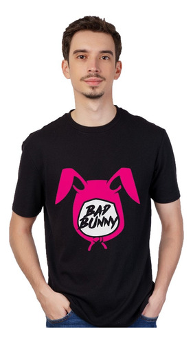 Remera Bad Bunny - Musica - Cuello Redondo Unisex - Bb03