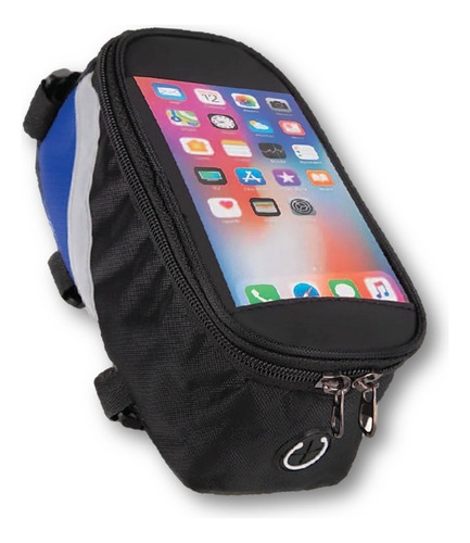 Bolso Porta Celular Bici Visor Tactil Impermeable