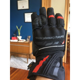 Guantes Garibaldi Safety Primaloft Black/red  Impermeables