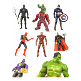 Figura Advenger Marvel Hulk Capitan America Spiderman Y +y+