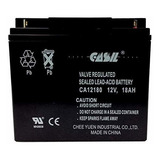 12v 18ah Champion Generator*****batería Recargable