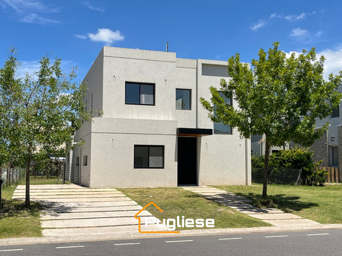 Casa Moderna En Venta A Estrenar. Lote Interno. Araucarias Puertos. 3 Dormitorios + Escritorio - Imagen 2