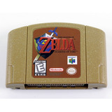 La Leyenda De Zelda Ocarina Of Time Nintendo 64 Gold Salva