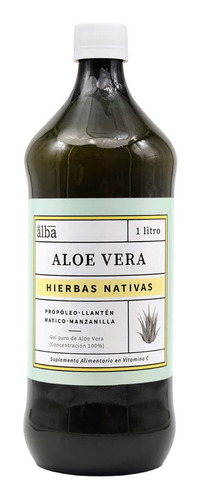 Aloe Vera Hierbas Nativas 1 L Apicola Del Alba Andina Grains