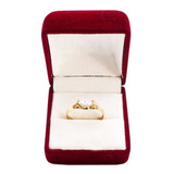 Anillo Oro 18k  Piedra Cubic Mujer Compromiso Varios Modelos