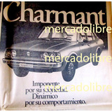 Daihatsu Charmant Publicidad Original 1980 Auto Automovil