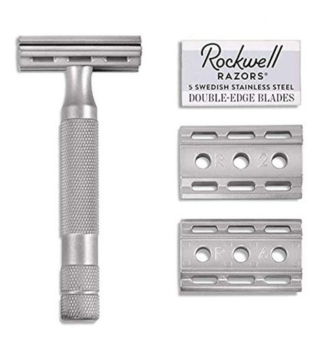 Rockwell Razors - Maquinilla De Afeitar De Acero Inoxidable